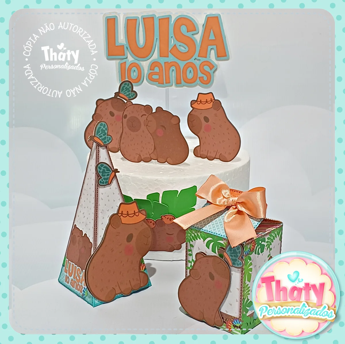 Mini Kit Capivara.