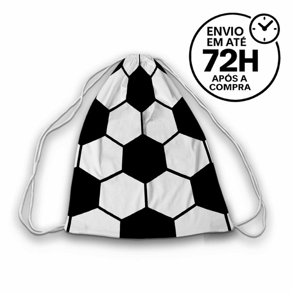 Mochilinha Saco Tema Futebol