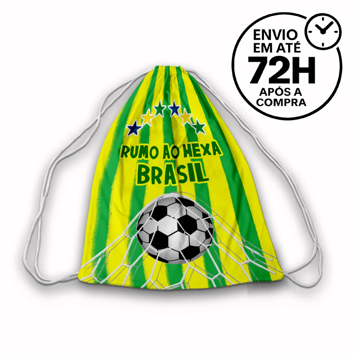 Mochilinha Saco tema Futebol copa do Mundo saquinho lembrancinha aniversario