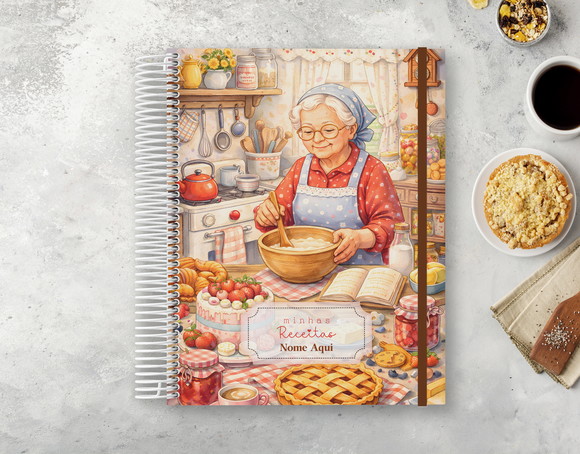 Caderno de Receitas Personalizado