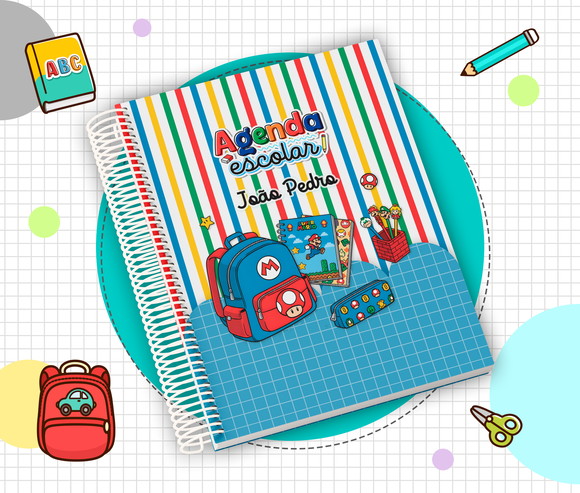 Agenda Escolar Infantil 2026