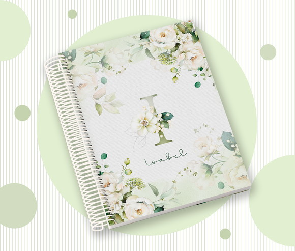 Caderno Personalizado com Inicial e Nome
