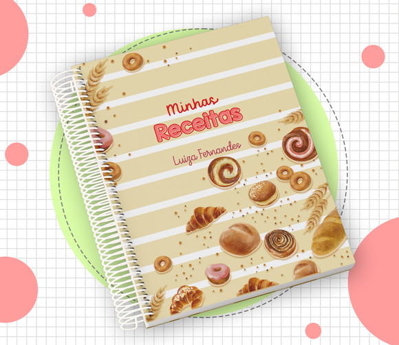Caderno de Receitas Personalizado
