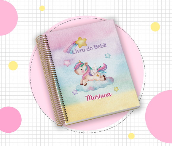 Livro do Bebê Unicórnio