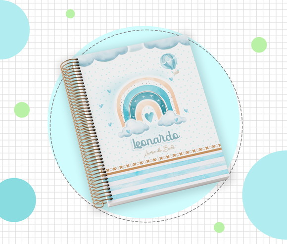 Livro do Bebê Chuva de Amor Menino
