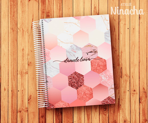 Planner Rose Semestral Permanente