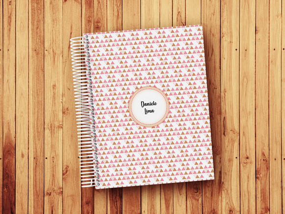Planner Rose Permanente Personalizado