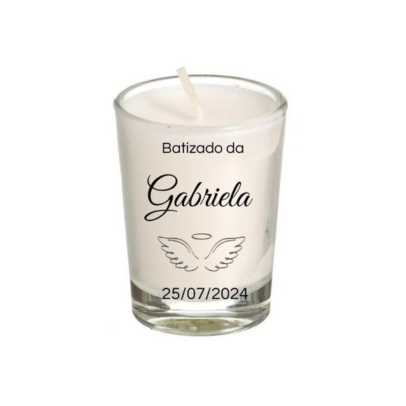 Lembrancinha Vela Casamento 70g