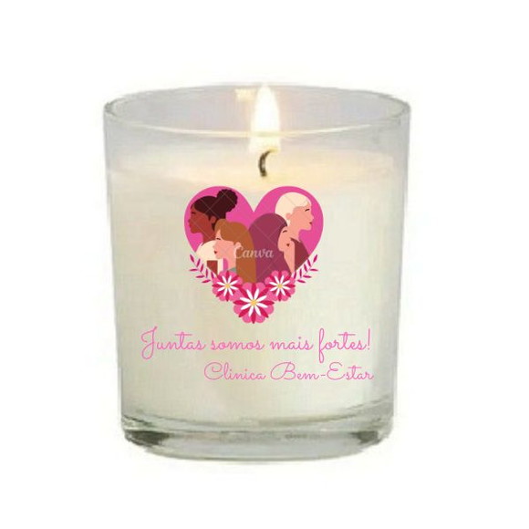 Vela Aromática Dia da Mulher 200g