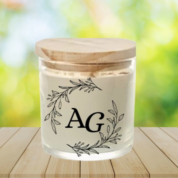 Vela Aromática Lembrancinha Personalizada Casamento 180g