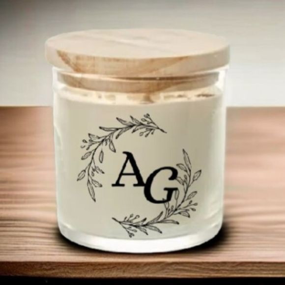 Vela Aromática Lembrancinha Personalizada Casamento 180g - Imagem 2