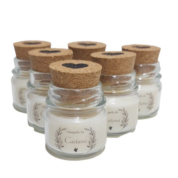 Mini Vela Perfumada Batizado 40g