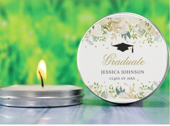 Vela na Lata Personalizada Formatura