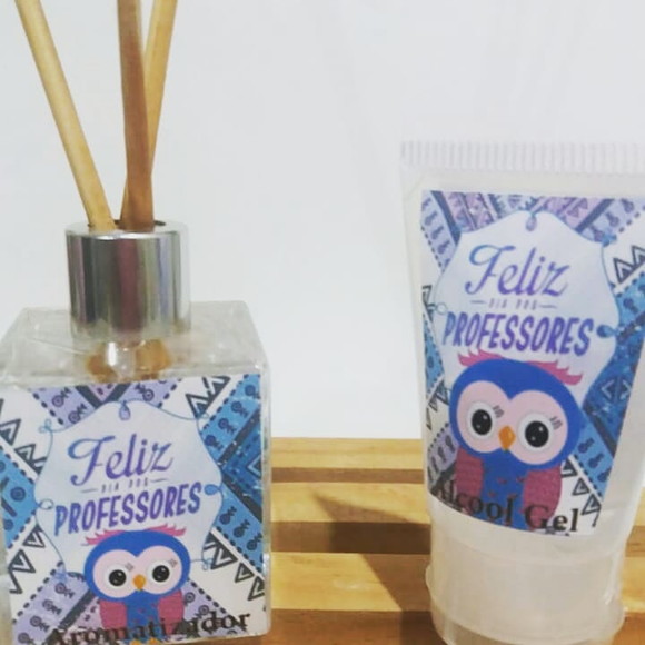 Lembrancinha Aromatizador Dia do Professor 50ml