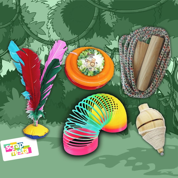 Kit de Brinquedos Festa Safari
