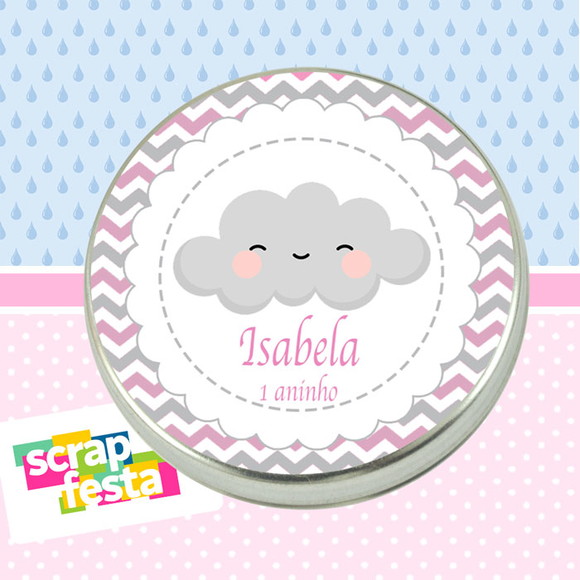 Latinhas Personalizadas Festa Chuva de Benção, Chuva de Amor