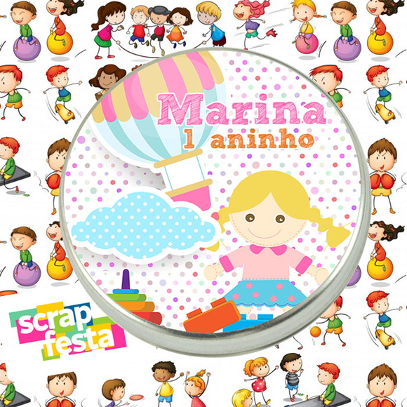 Latinhas Personalizadas Festa Brinquedos