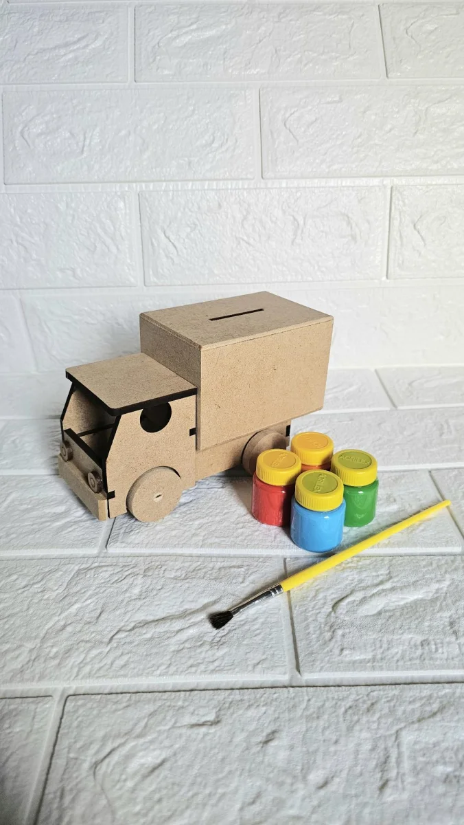Kit Pintura Caminhão Cofre Personalizado - Tema Carros - Imagem 3