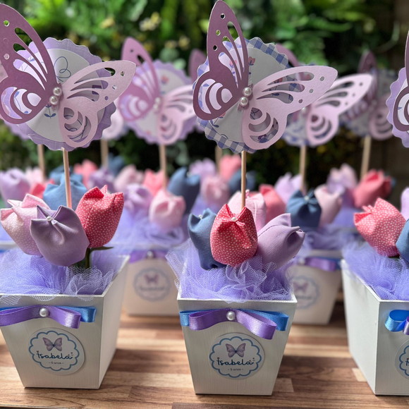Centro de Mesa Jardim Encantado Personalizado