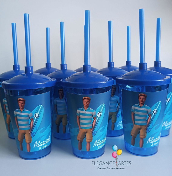 Copo Twister 400ml Barbie (ken)