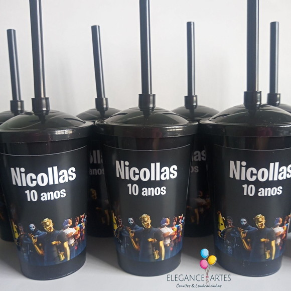 Copo Twister 400ml Fortnite