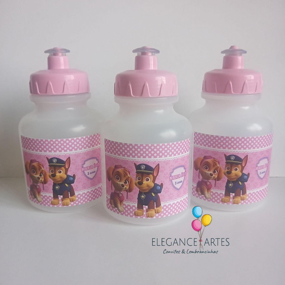 Garrafinha Squeeze Skye Patrulha Canina