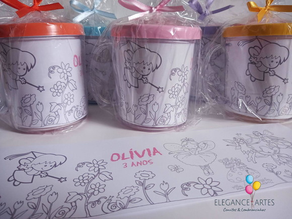 Caneca Jardim das Fadas