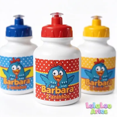 Garrafinha Galinha Pintadinha