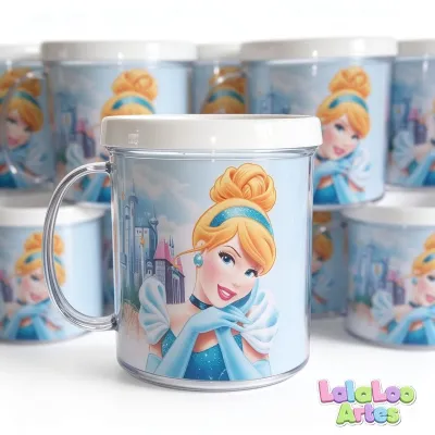 Caneca Cinderela  Personalizada