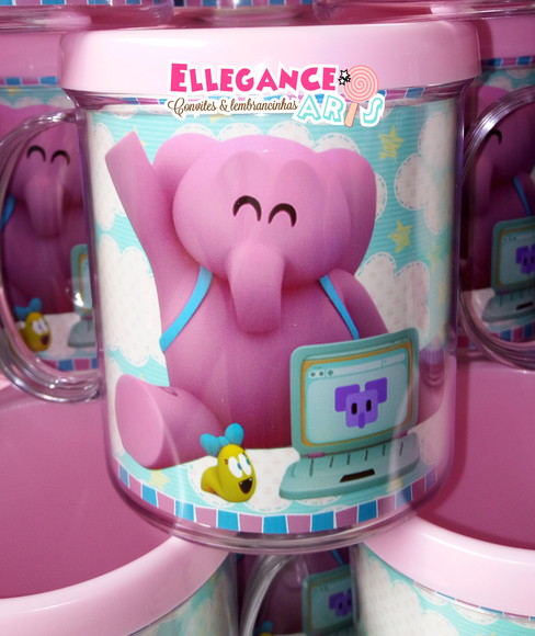 Caneca Pocoyo Menina