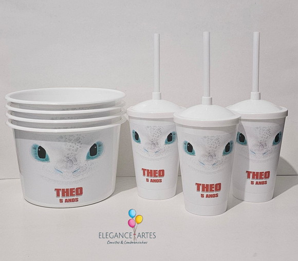 Kit Cineminha Como Treinar o Seu Dragão