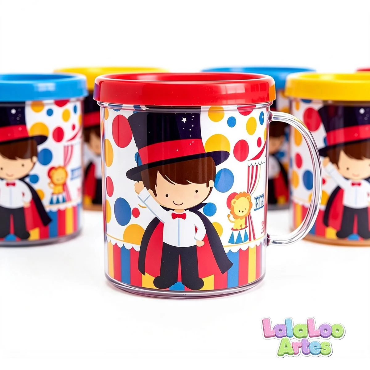 Caneca Circo Menino Personalizada - Imagem 5