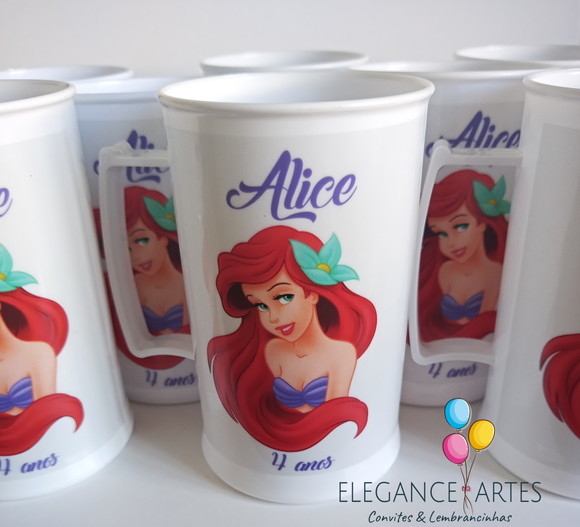 Caneca Pequena Sereia