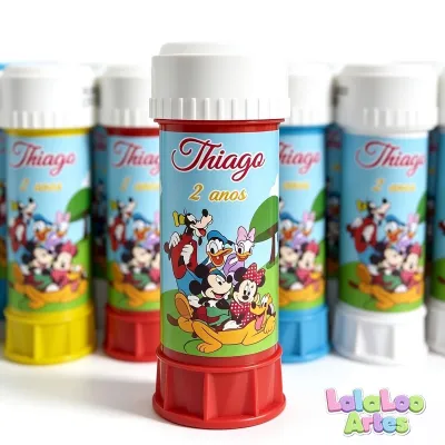 Bolha de Sabão Turma do Mickey
