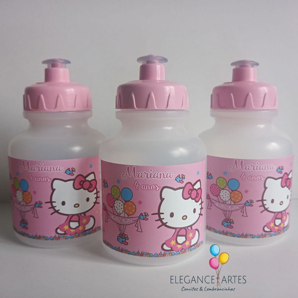 Garrafinha Squeeze Hello Kitty
