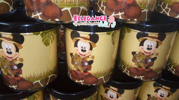 Caneca Mickey Safari