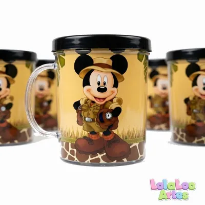 Caneca Safari do Mickey