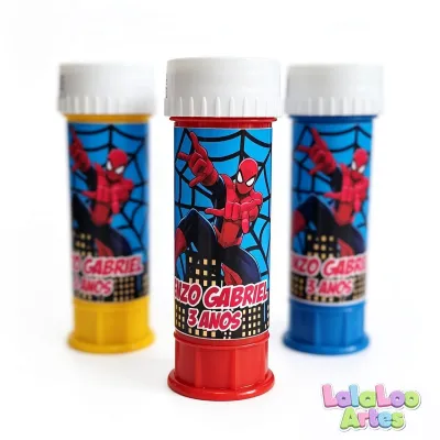 Bolha de Sabão Homem Aranha