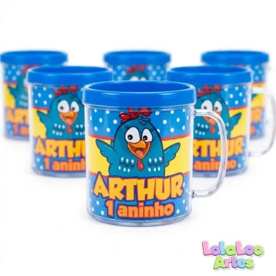 Caneca Galinha Pintadinha Personalizada