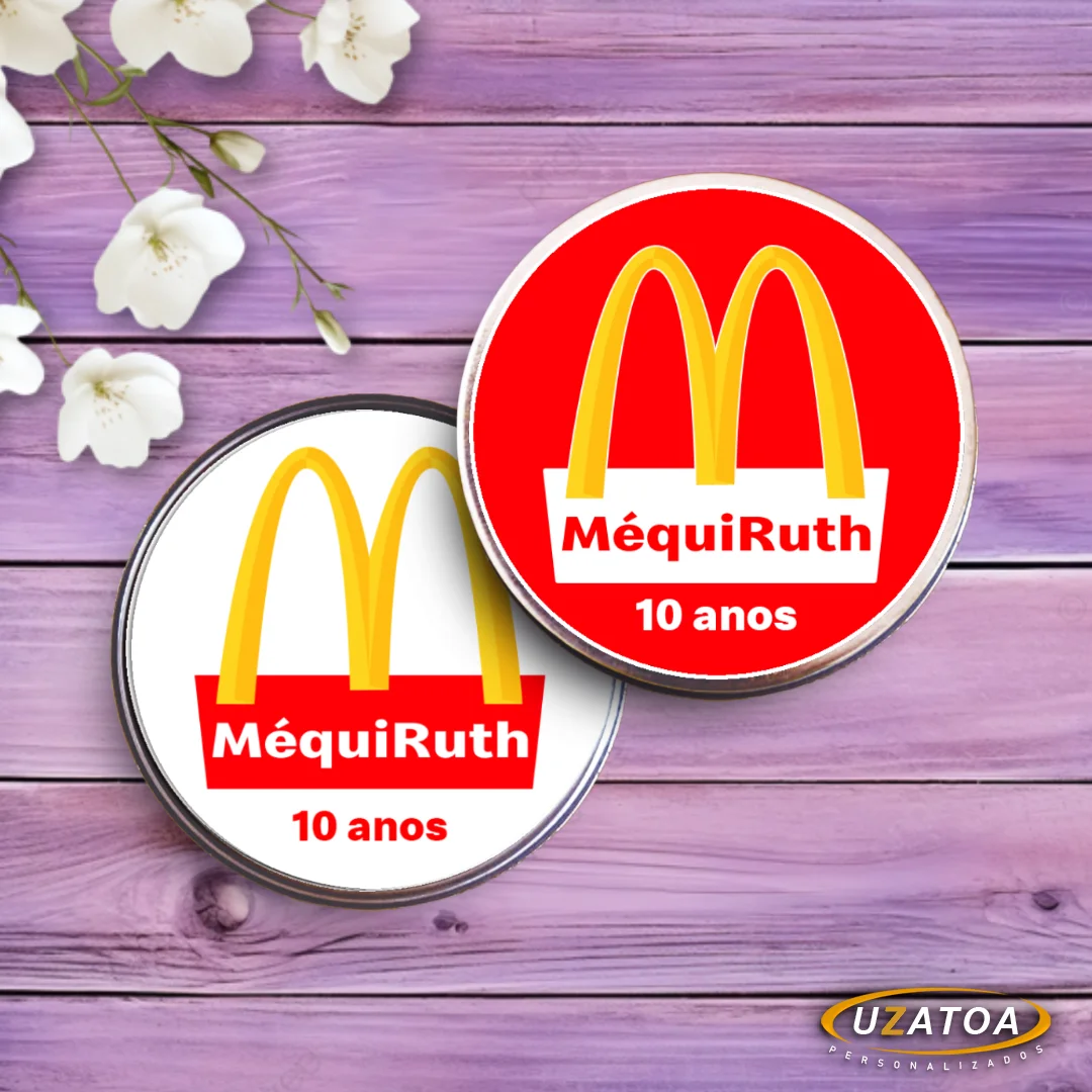 Jogo da Memória Personalizado na Latinha - Mc Donalds - Imagem 3