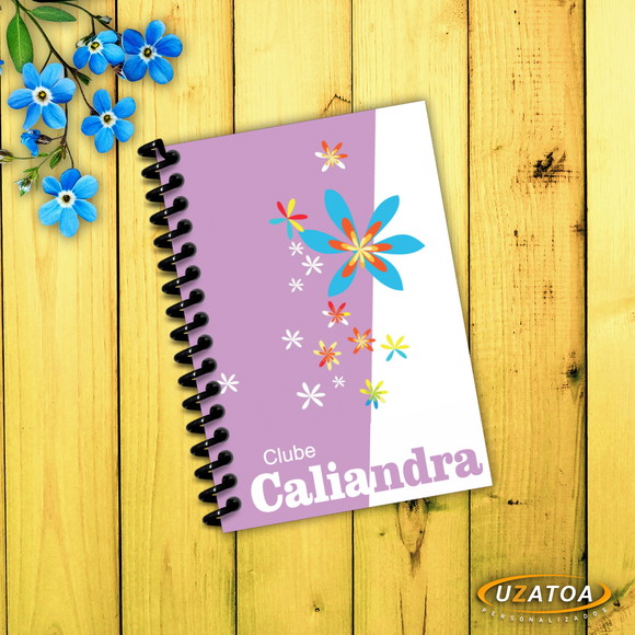 Caderninho com Capa e Folhas Personalizadas - Brinde Corporativo