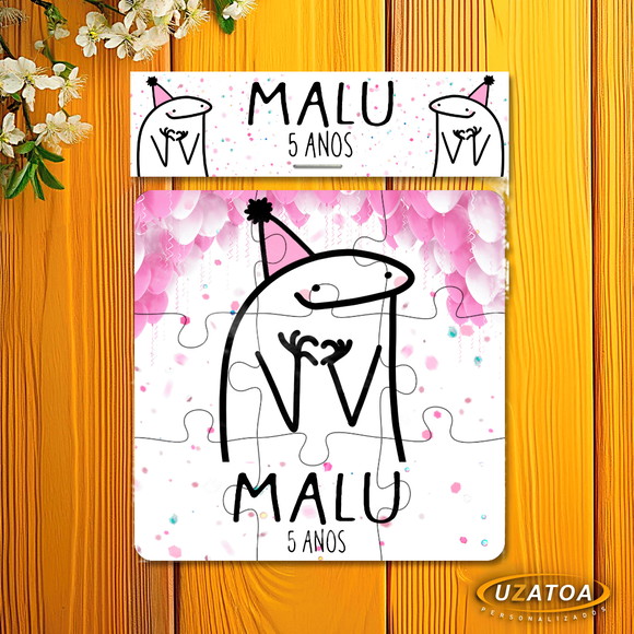 Quebra-cabeça Personalizado em MDF - Flork