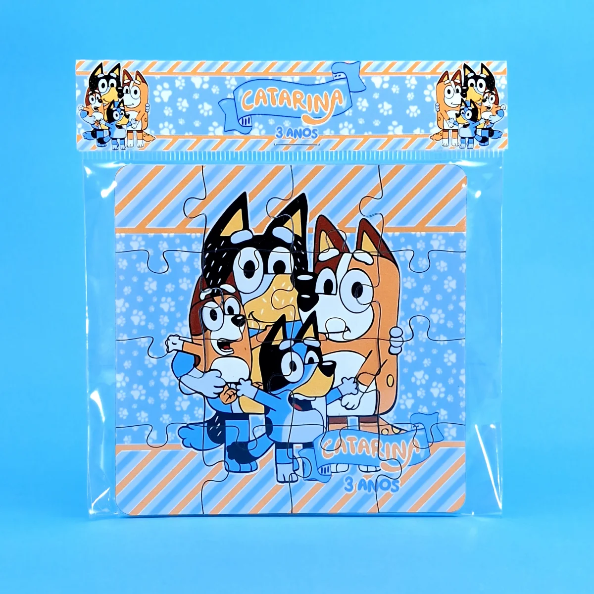 Quebra-cabeça Personalizado em MDF - Bluey - Imagem 2