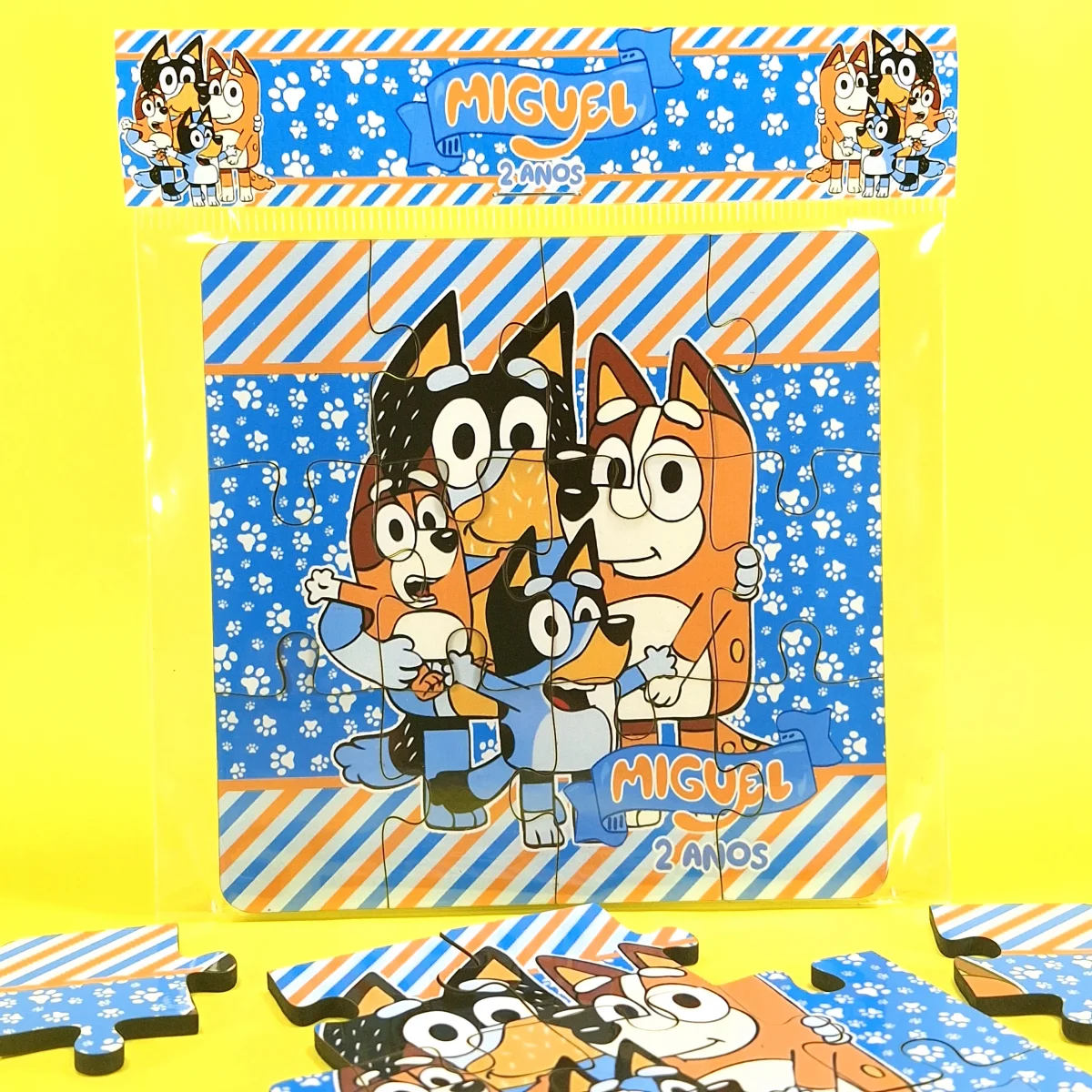 Quebra-cabeça Personalizado em MDF - Bluey - Imagem 3