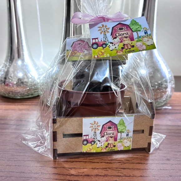 Kit Cultivo Fazendinha- Elaboramos Todos os Temas