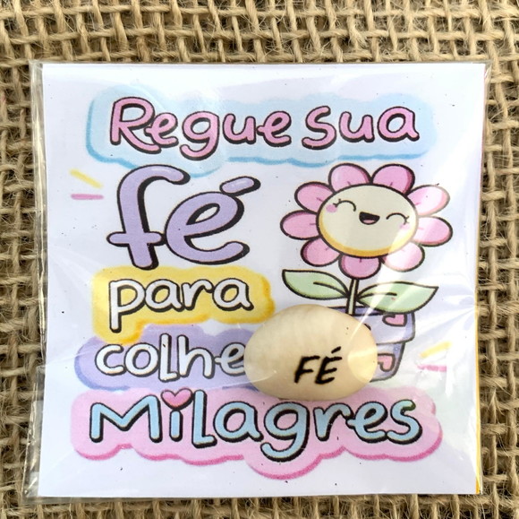 Cartão Personalizado com Semente Mágica