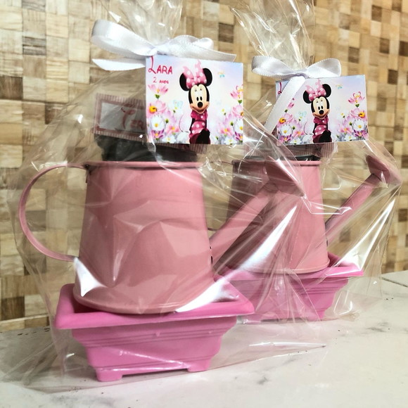 Kit Jardineira com Regador Minnie