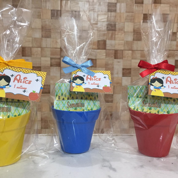Mini Kit Jardim Branca De Neve Cute
