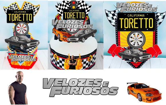 Velozes e Furiosos Arquivo Digital de Corte Studio e pdf
