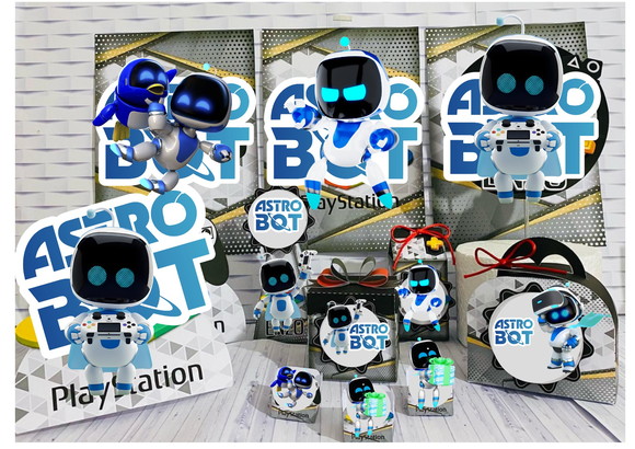 Astro Bot Arquivo de Corte Digital Studio e pdf
